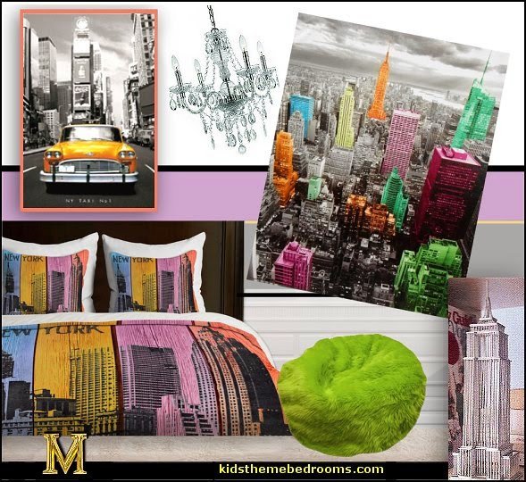 New York City Bedroom Decor Unique New York themed Bedroom Decor