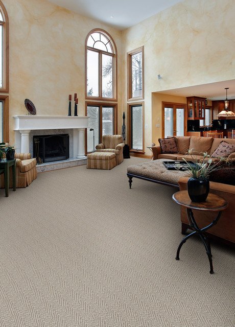 Orange Traditional Living Room Inspirational Bistango Herringbone Carpet Traditional Living Room orange County by Hemphill S Rugs