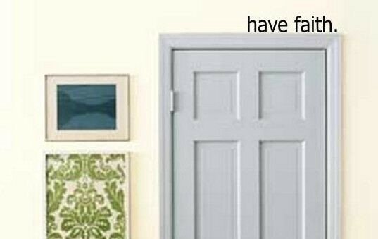 Over the Door Wall Decor Fresh Have Faith Over the Door Vinyl Wall Art Decal Quote Words Lettering Decor