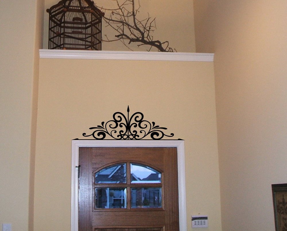 Over the Door Wall Decor Fresh Wall Scroll Decal Vinyl Wall Decal Over the Door Decal Over