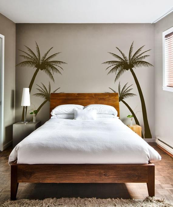 Palm Tree Decor for Bedroom Fresh Tropical Palm Tree for Living Room Bedroom or Nursery Wall