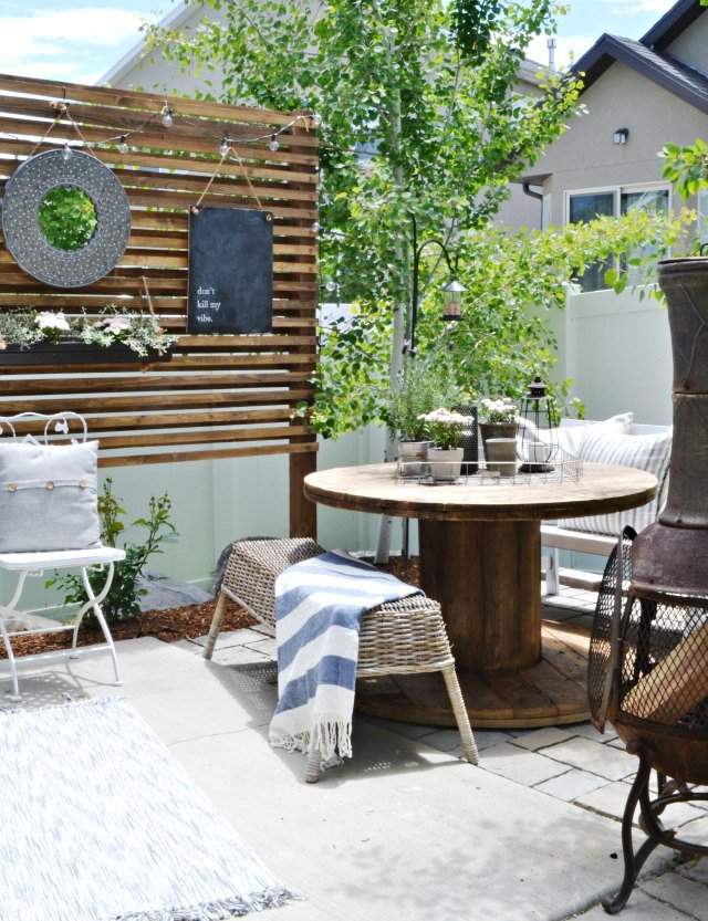 Patio Decor On A Budget Inspirational Small Patio A Bud