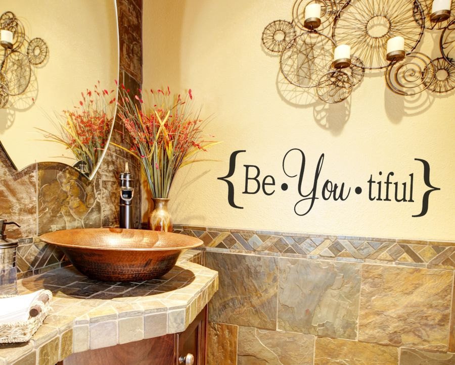 Pictures for Bathroom Wall Decor Inspirational Bathroom Decor Bathroom Wall Decal Bathroom Vinyl Wall