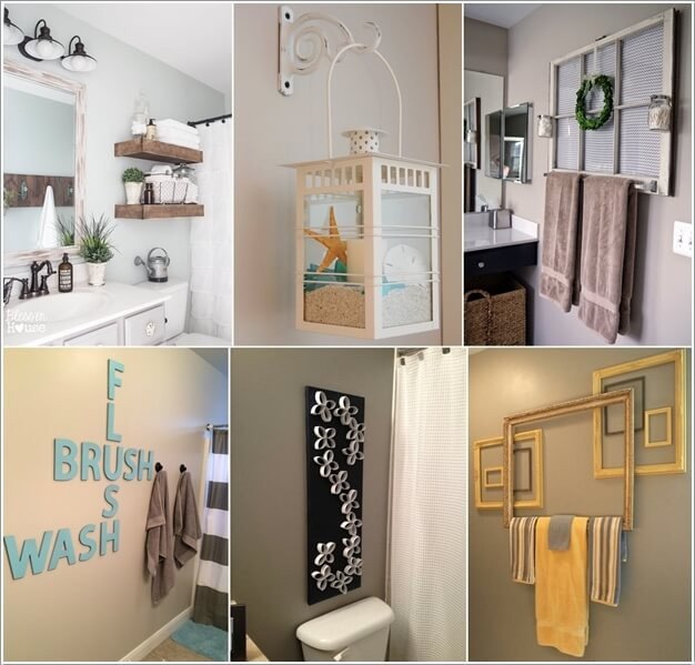 Pictures for Bathroom Wall Decor Lovely 10 Creative Diy Bathroom Wall Decor Ideas