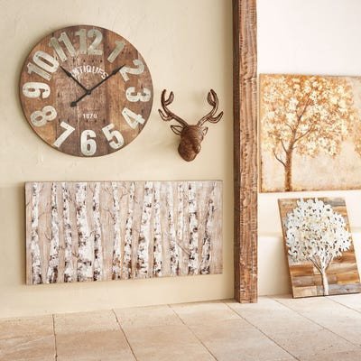 Pier 1 Imports Wall Decor Fresh Rustic Tree Planked Wall Decor