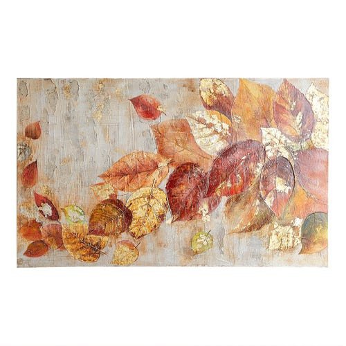 Pier 1 Imports Wall Decor Inspirational Tumbling Leaves Art