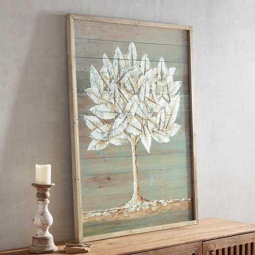 Pier 1 Imports Wall Decor Lovely Foiled Tree Wall Decor