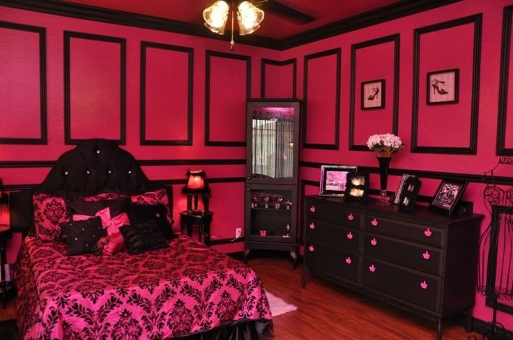 Pink and Black Bedroom Decor Beautiful Hot Pink and Black Bedrooms