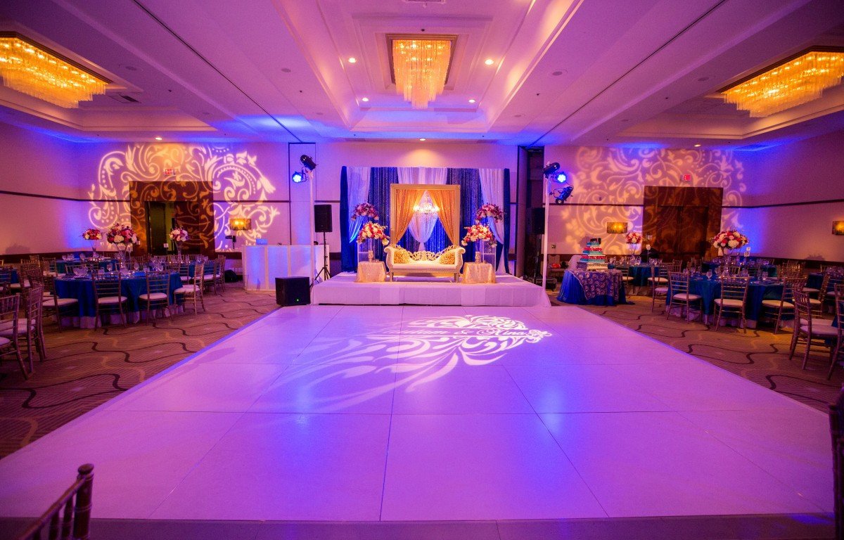 Pink and Blue Wedding Decor Awesome Royal Blue Teal &amp; Hot Pink Decor – Indian Wedding Venues southern California northern