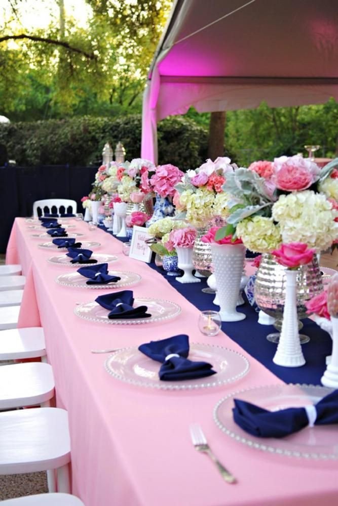 Pink and Blue Wedding Decor Best Of Navy and Pink Wedding Decor Weddingdecor Weddingideas Weddingdecorations