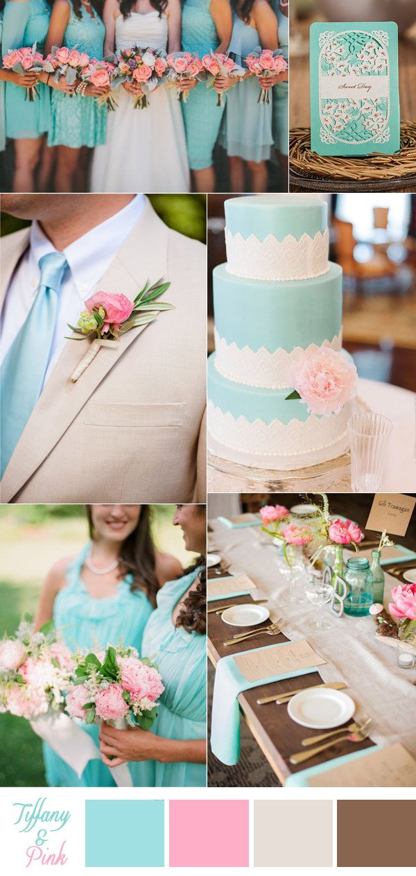 Pink and Blue Wedding Decor Elegant Awesome Ideas for Your Tiffany Blue themed Wedding – Elegantweddinginvites Blog