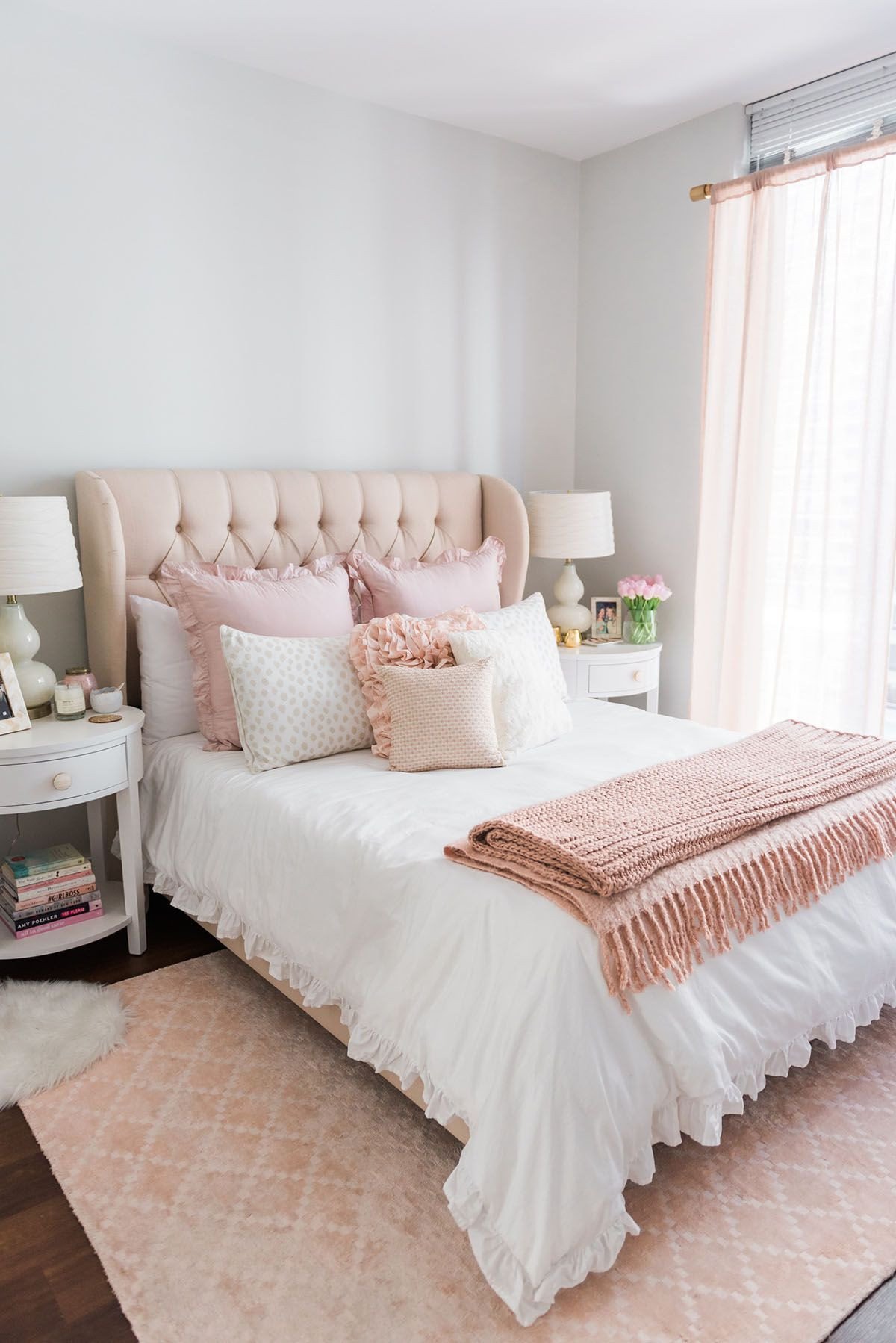 Pink and Gold Bedroom Decor Awesome My Chicago Bedroom Parisian Chic Blush Pink Living Room