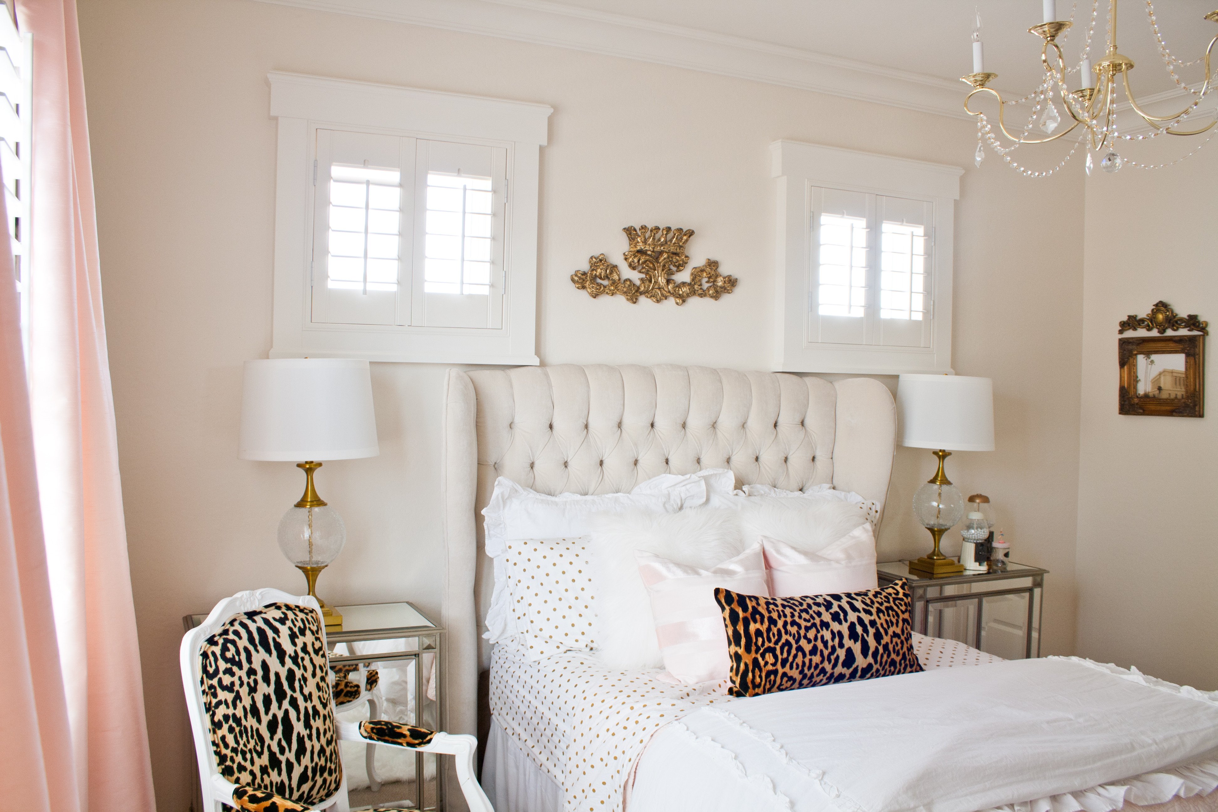 Pink and Gold Bedroom Decor Fresh Pink and Gold Girl S Bedroom Makeover Randi Garrett Design