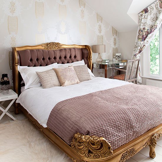 Pink and Gold Bedroom Decor Inspirational Gold and Pink French Style Bedroom Bedroom Decorating