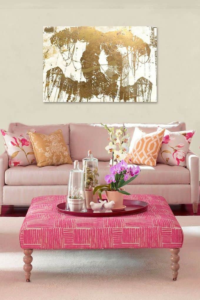 Pink and Gold Bedroom Decor Luxury Pink and Gold Rooms