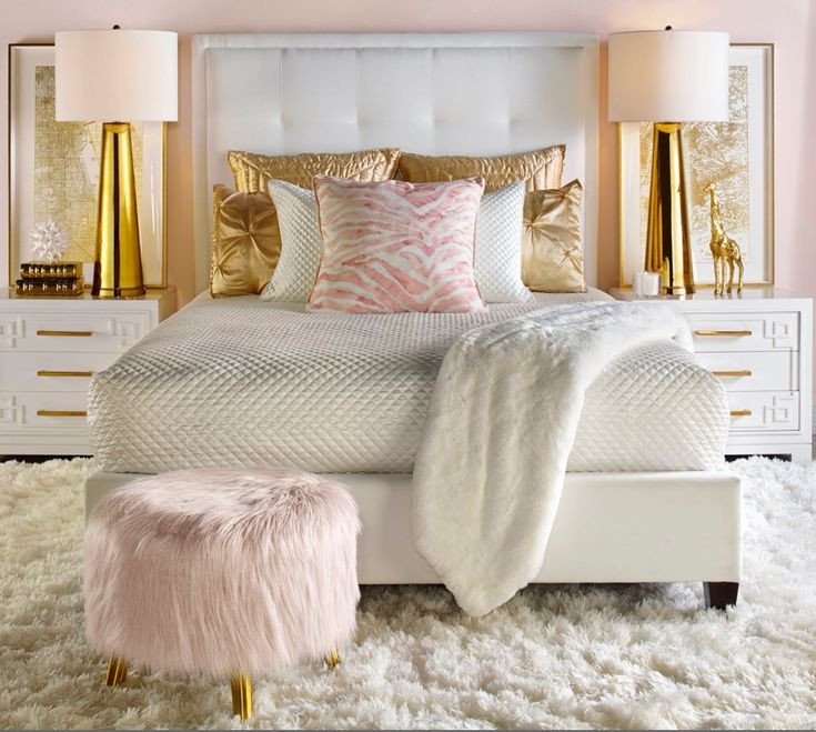 Pink and Gold Bedroom Decor Unique Best 25 Gold Bedroom Ideas On Pinterest