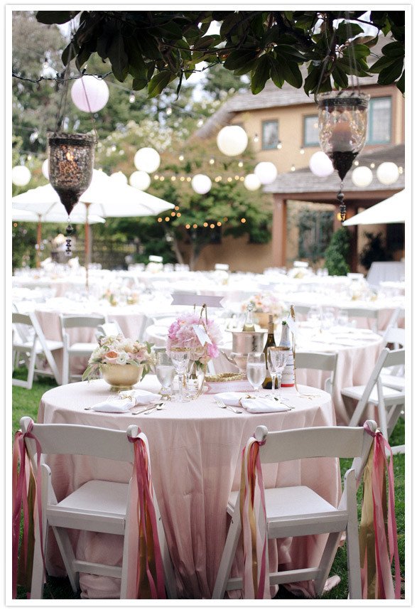 Pink and Gold Wedding Decor Elegant Pink and Gold California Wedding Taylor Joey Real Weddings