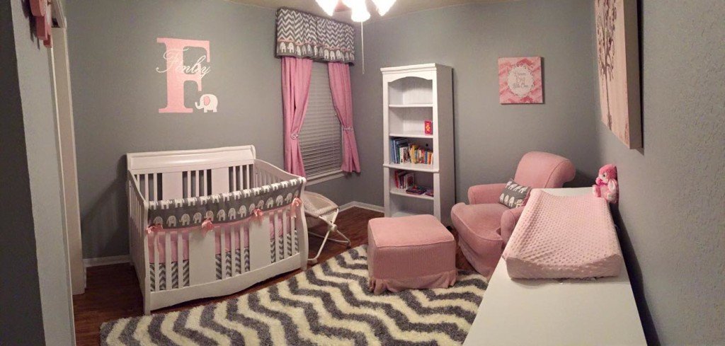 Pink and Gray Room Decor Lovely Pink and Grey Elephant Nursery Project Nursery