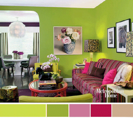 Pink and Purple Room Decor Awesome 7 Purple Pink Interior Color Schemes for Spring Decorating