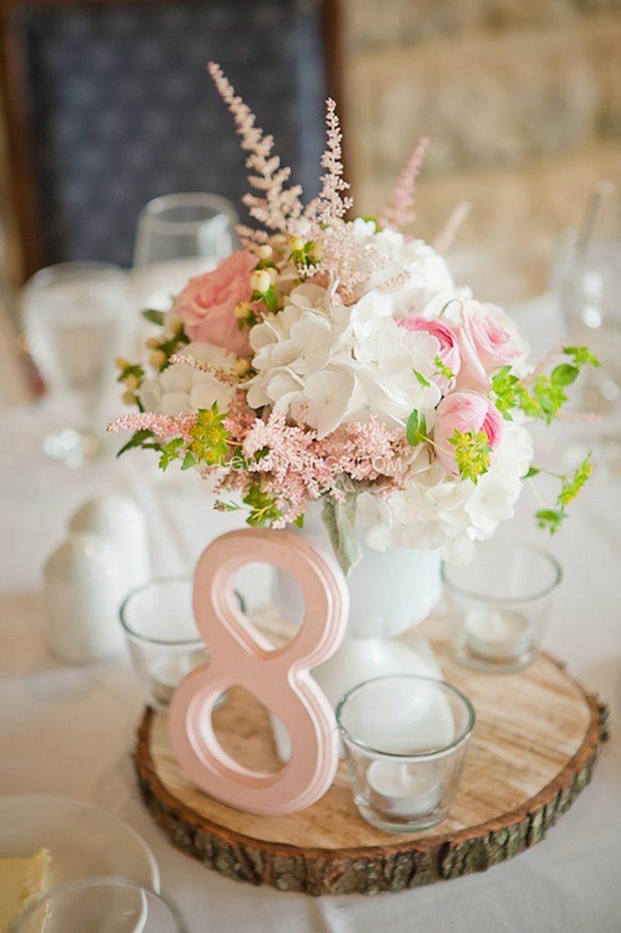 Pink and White Wedding Decor Lovely Pink Wedding Decorations Wedding Ideas by Colour