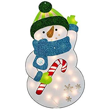 Pre Lit Snowman Outdoor Decor Elegant Amazon 30&quot; Pre Lit Snowman Yard Art T Lighted Christmas Lawn Decor Outdoor Indoor