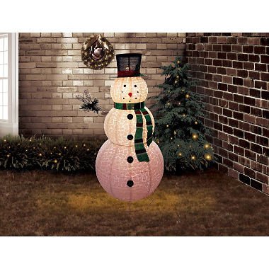 Pre Lit Snowman Outdoor Decor Luxury 6 Ft Pre Lit Outdoor Pop Up Snowman Sam S Club