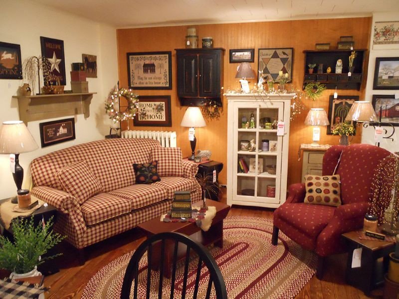 small primitive living room ideas