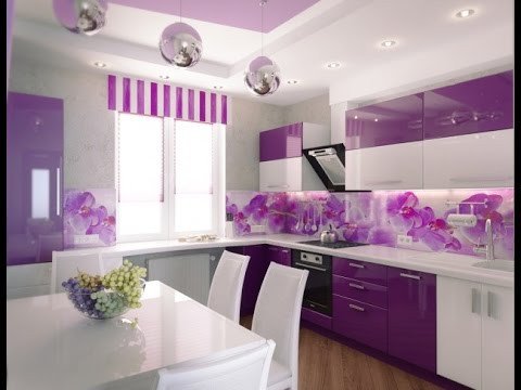Purple and Black Kitchen Decor Fresh Purple Kitchen Cabinets Purple Kitchen 10
