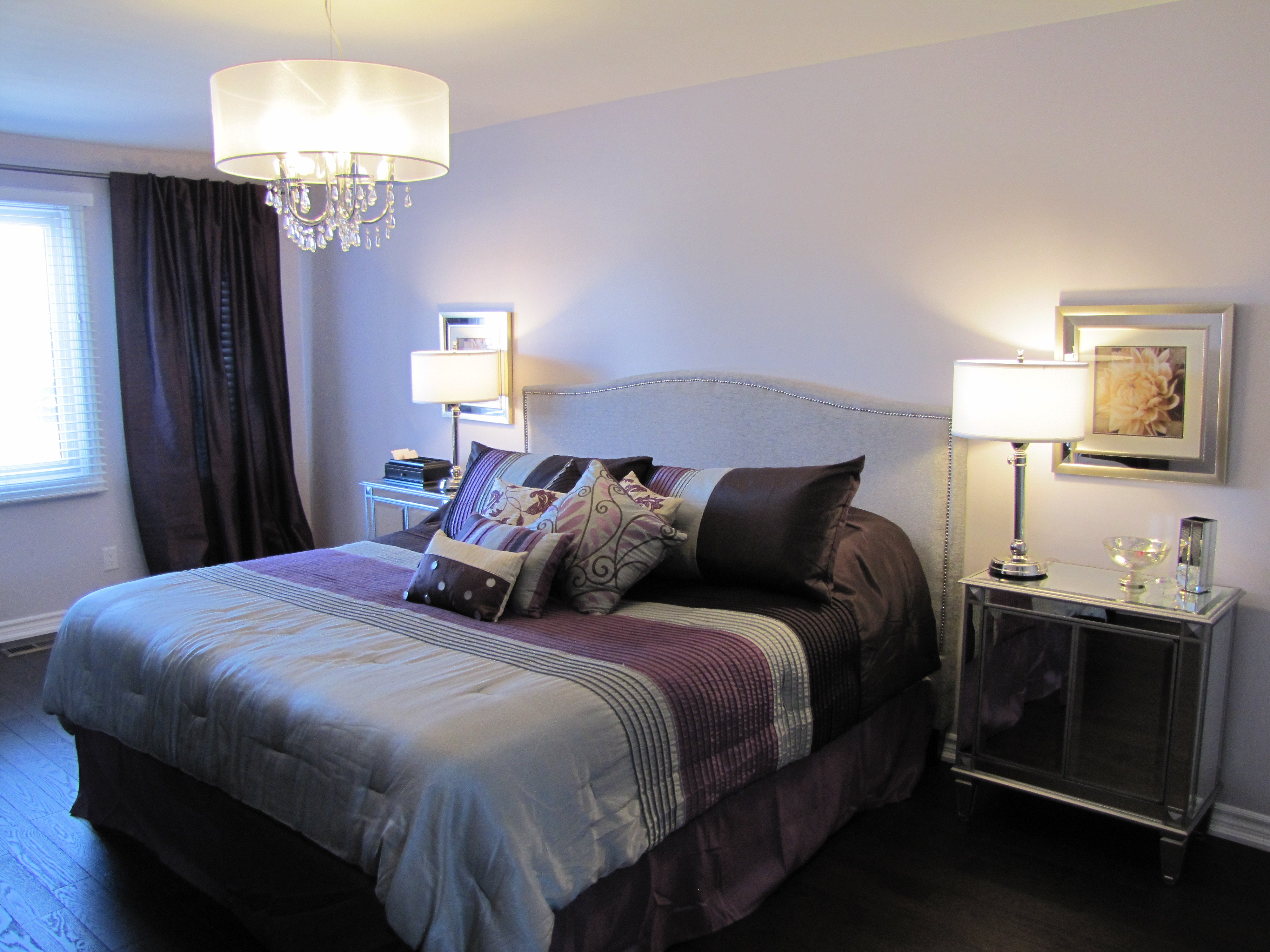 Purple and Grey Bedroom Decor Inspirational January 2012