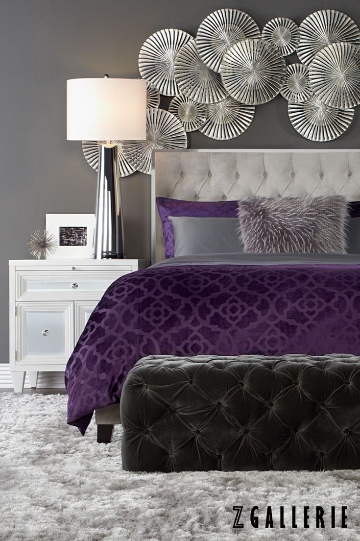 Purple Wall Decor for Bedrooms Awesome 25 Best Ideas About Purple Bedrooms On Pinterest