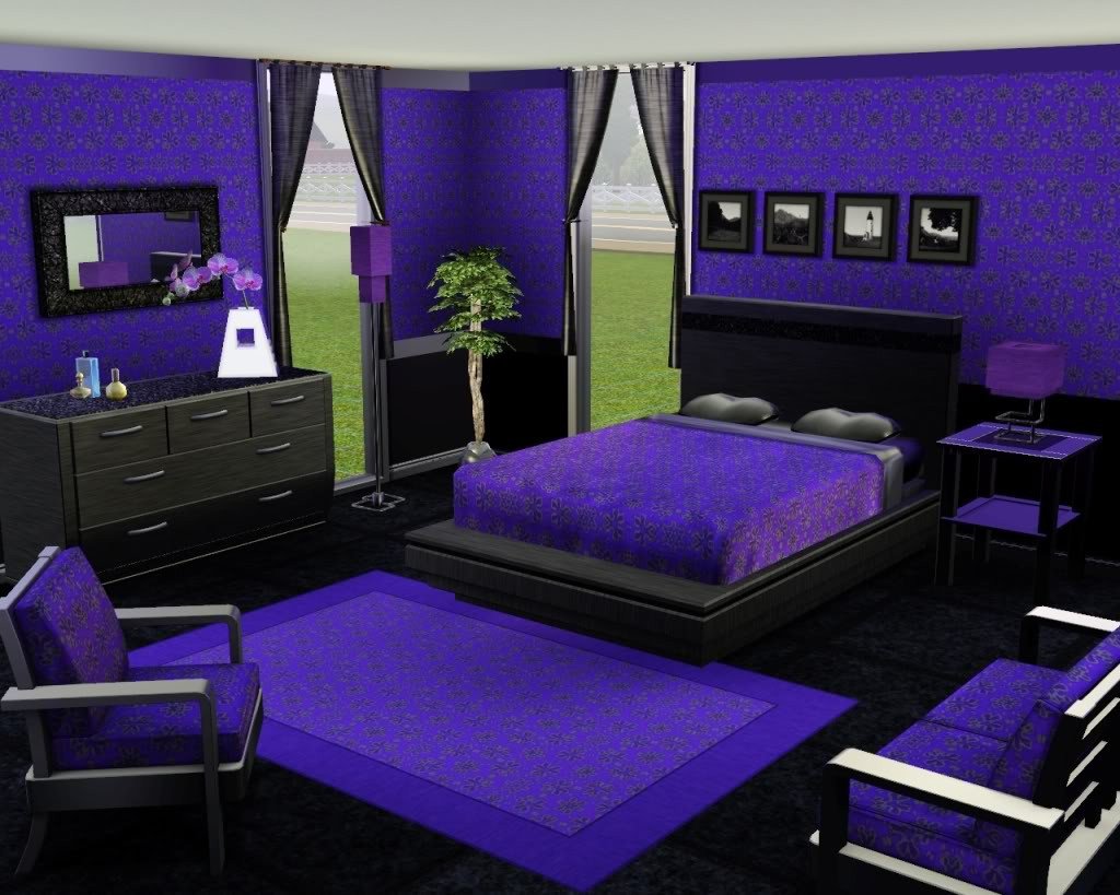 Purple Wall Decor for Bedrooms Awesome 35 Inspirational Purple Bedroom Design Ideas