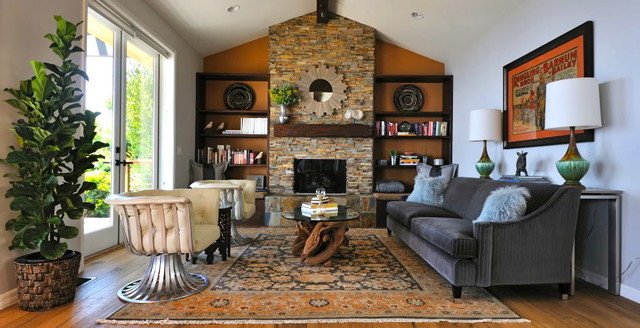 Ranch House Living Room Decorating Ideas Elegant Malibu Rustic Modern Ranch House Rustic Living Room Los Angeles by Susan Deneau