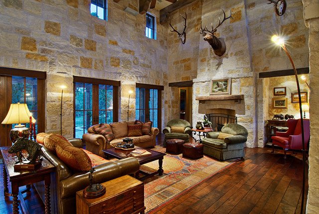 Ranch House Living Room Decorating Ideas Fresh Hill Country Ranch Living Room Traditional Living Room Austin by Amanda Still Hill