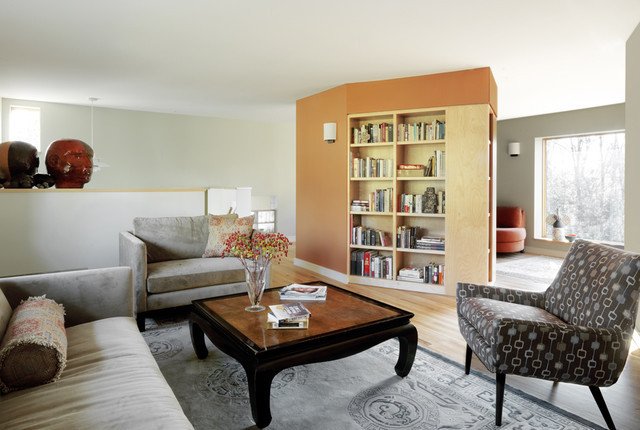 Ranch House Living Room Decorating Ideas Inspirational Raised Ranch Retrofit Contemporary Living Room Burlington by Susan Teare Professional