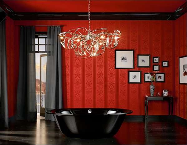 Red and Black Bathroom Decor Best Of Red and Black Bathroom Decor 2017 Grasscloth Wallpaper