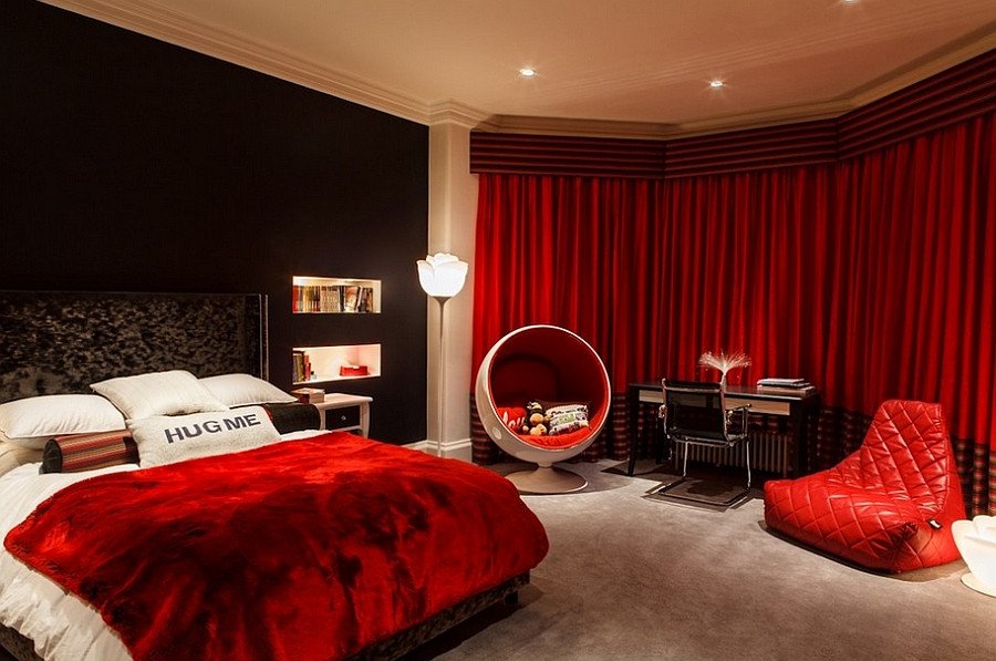 Red and Black Bedroom Decor Fresh 23 Bedrooms that Bring Home the Romance Of Red