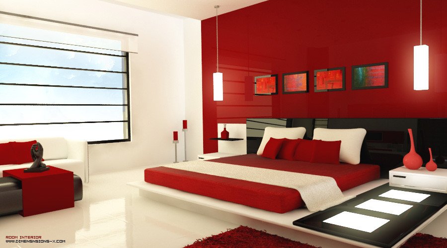 Red and Black Bedroom Decor Fresh Red Bedrooms