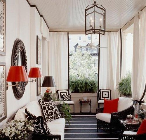 Red and Black Home Decor New Get Ready to Relax In Bright and New Porch with the Best Porch Decorating Ideas Home Design