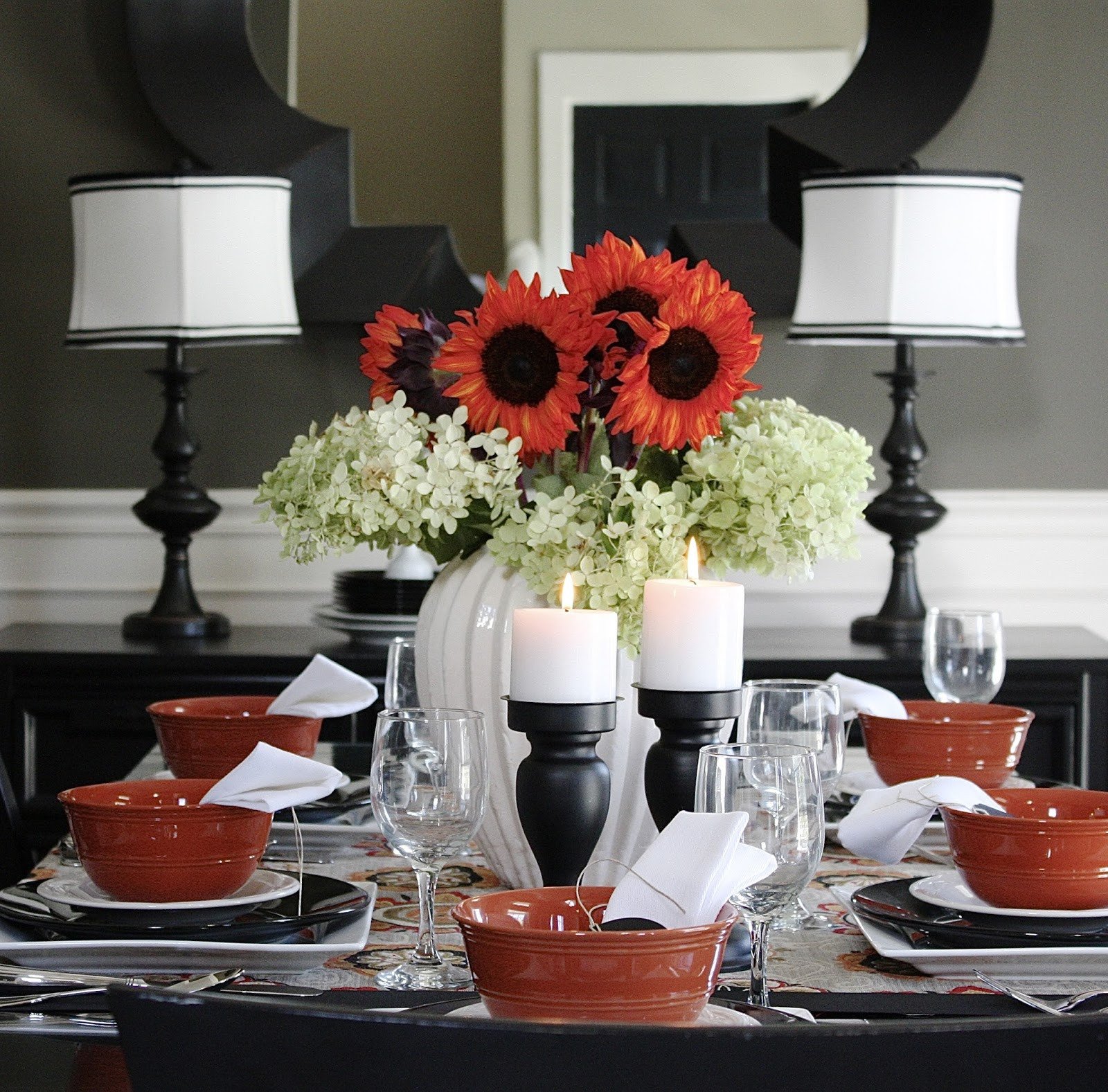 Red and Black Table Decor Awesome the Yellow Cape Cod Five Minute Fall Centerpiece Tutorial