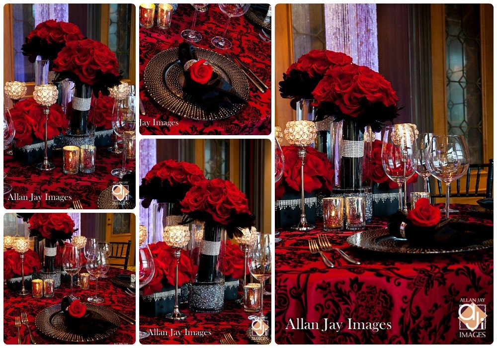 Red and Black Table Decor Fresh Maia S Wedding On Pinterest