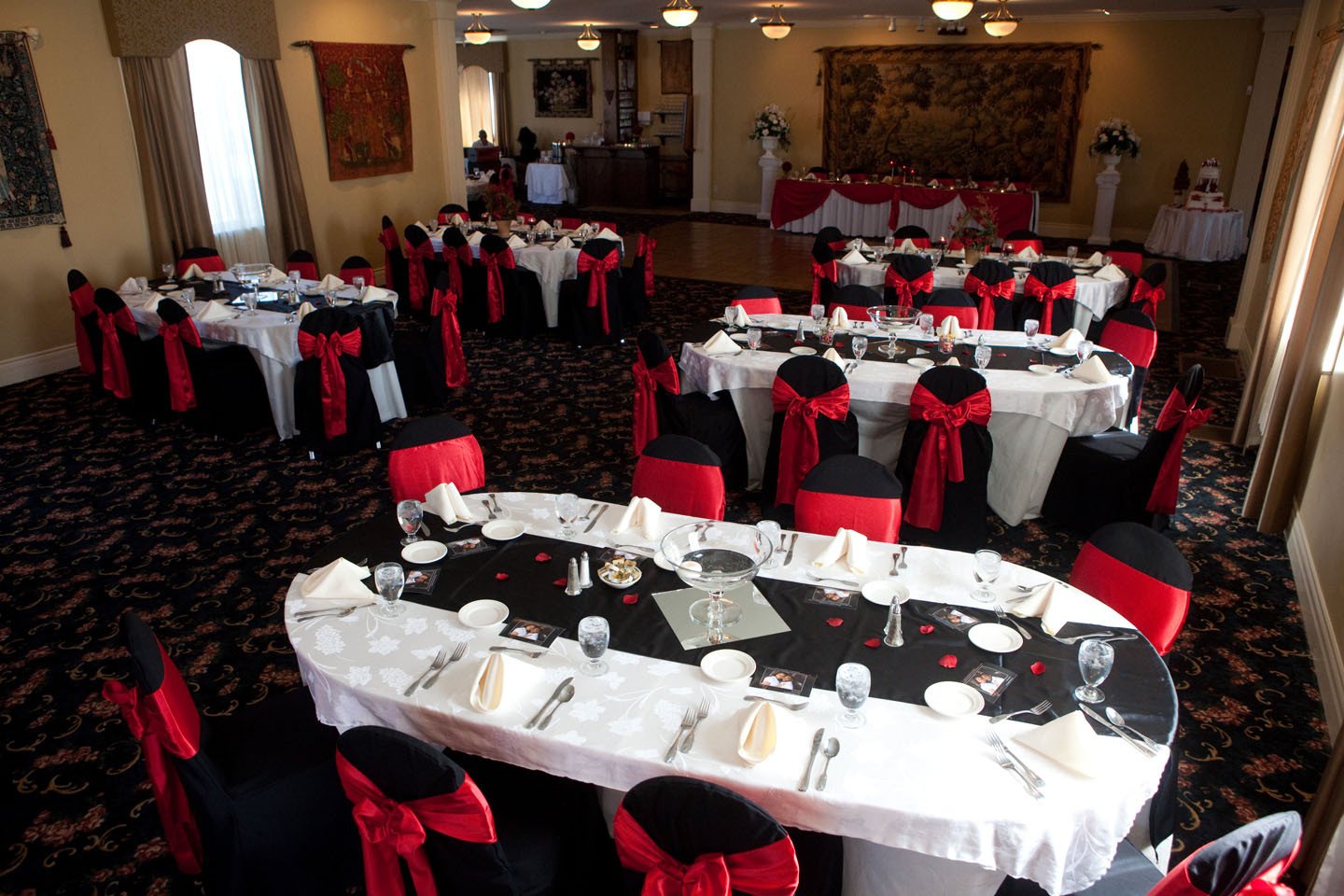 Red and Black Table Decor New Ideas for Wedding Wedding Red Decoration Ideas