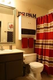 Red and Brown Bathroom Decor Awesome Red and Brown is All the Stuff I Have Packed Away that I son Hope to Be Using Home