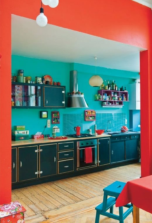 Red and Teal Kitchen Decor Awesome Teal and Red Decor Ideas — Eatwell101