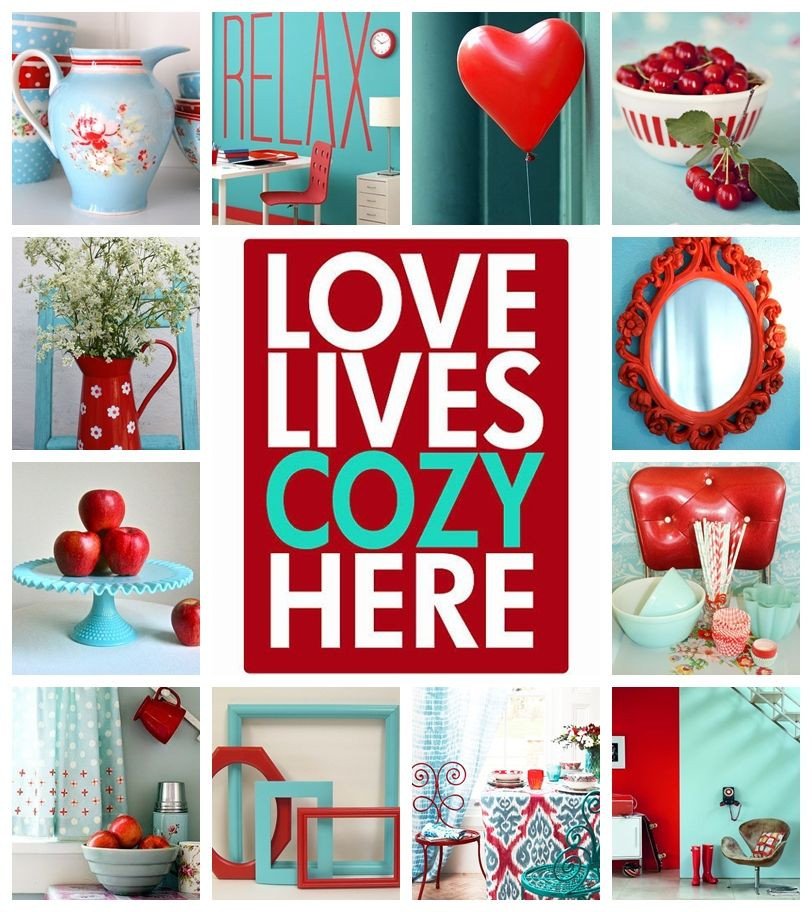 Red and Teal Kitchen Decor Fresh Moodboard Aqua and Red by at Moods In 2019