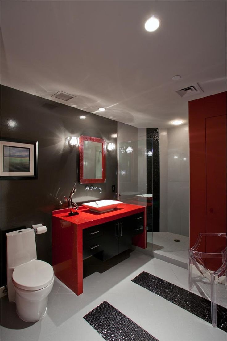 Red and White Bathroom Decor Best Of top Bathroom Colour Ideas Kaodim