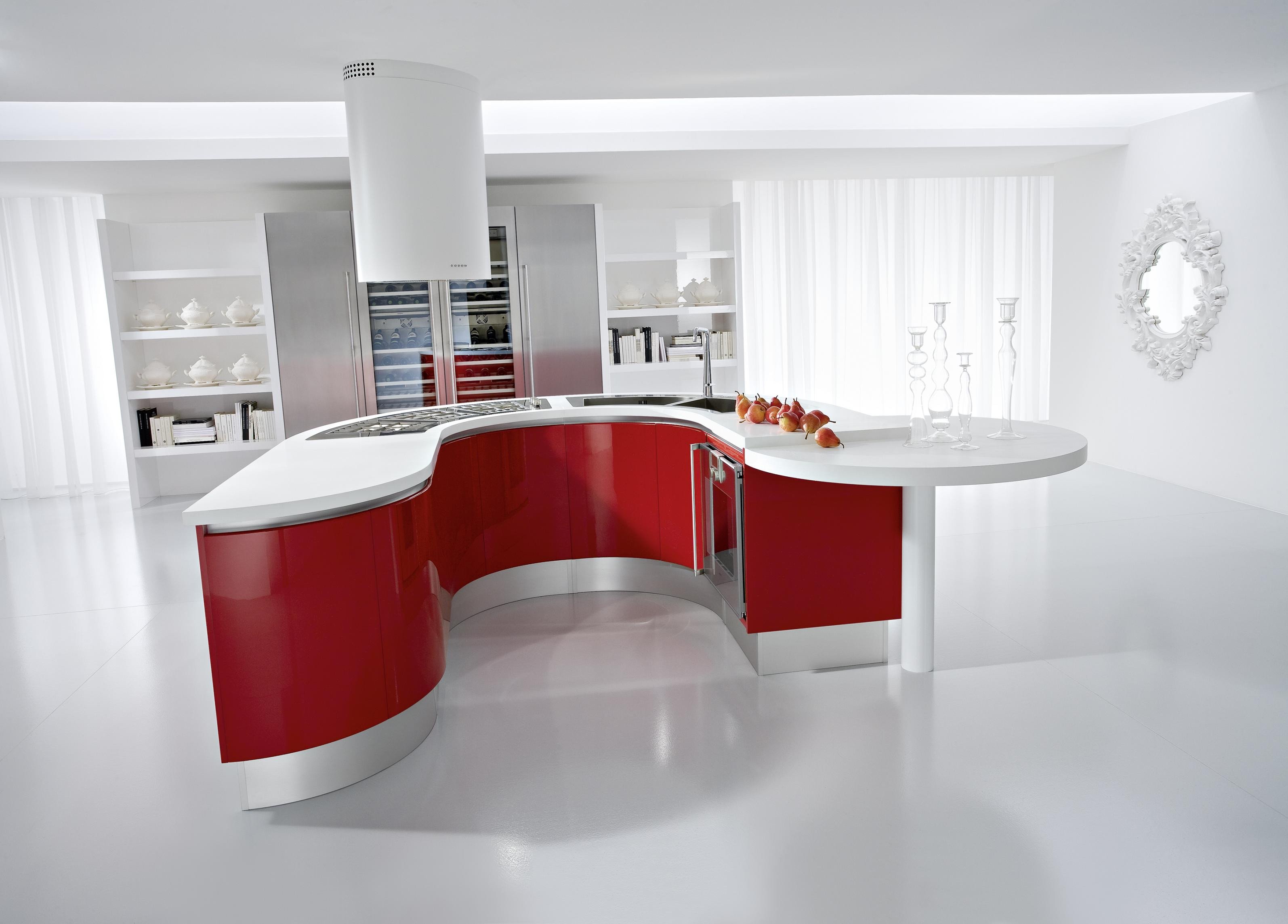 Red and White Kitchen Decor Luxury Red Kitchens