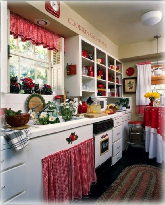 Red and White Kitchen Decor New 1000 Images About Red Gingham Kitchen On Pinterest