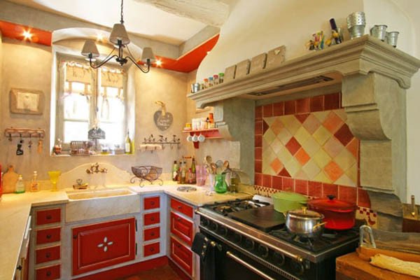 Red and Yellow Kitchen Decor Elegant French Country Home Decorating Ideas From Provence