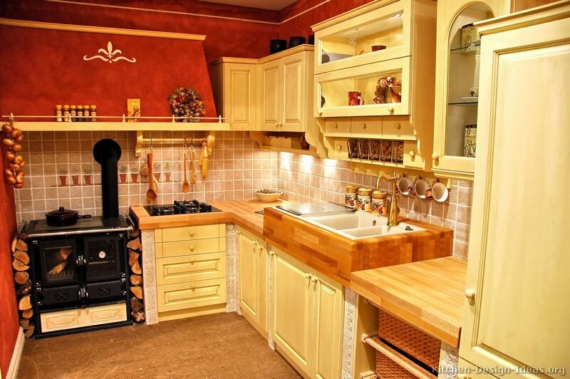 Red and Yellow Kitchen Decor Elegant French Country Kitchens Gallery and Design Ideas