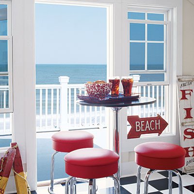 Red White and Blue Decor Elegant Coastal Colors Red White &amp; Blue Coastal Living